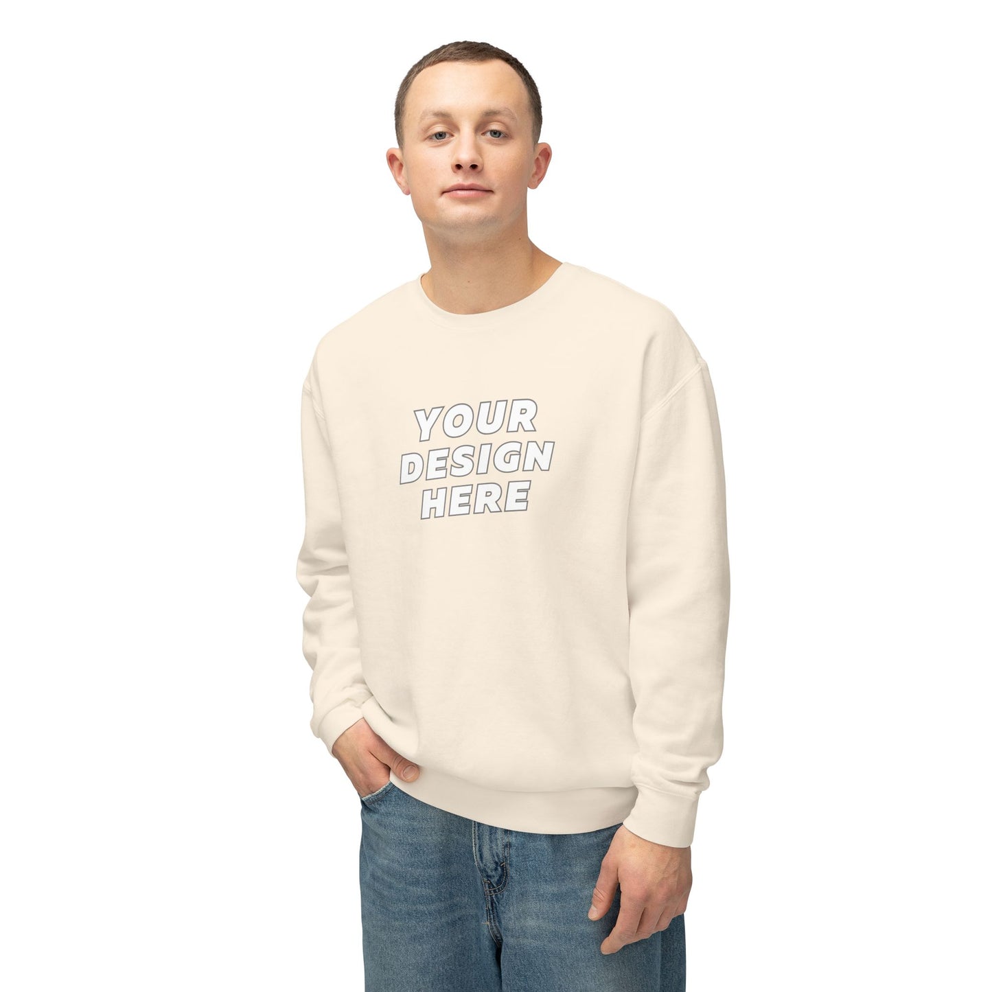 Comfort Colors 1466 | Unisex Lightweight Crewneck Sweatshirt
