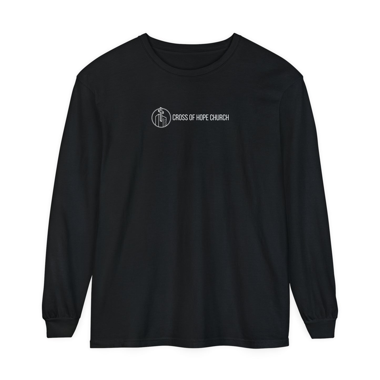 Cross of Hope Long Logo Unisex Long Sleeve T-Shirt
