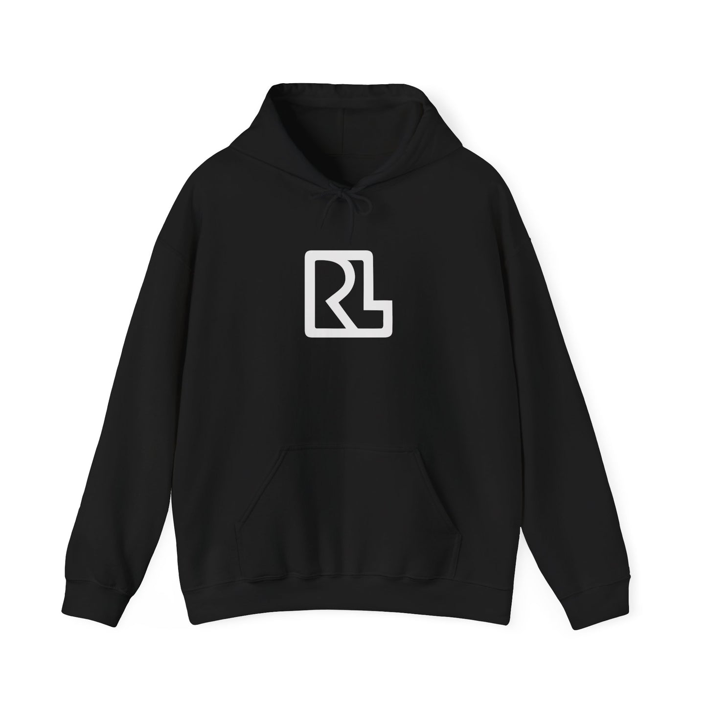 "RL" Plain Hooded Sweatshirt