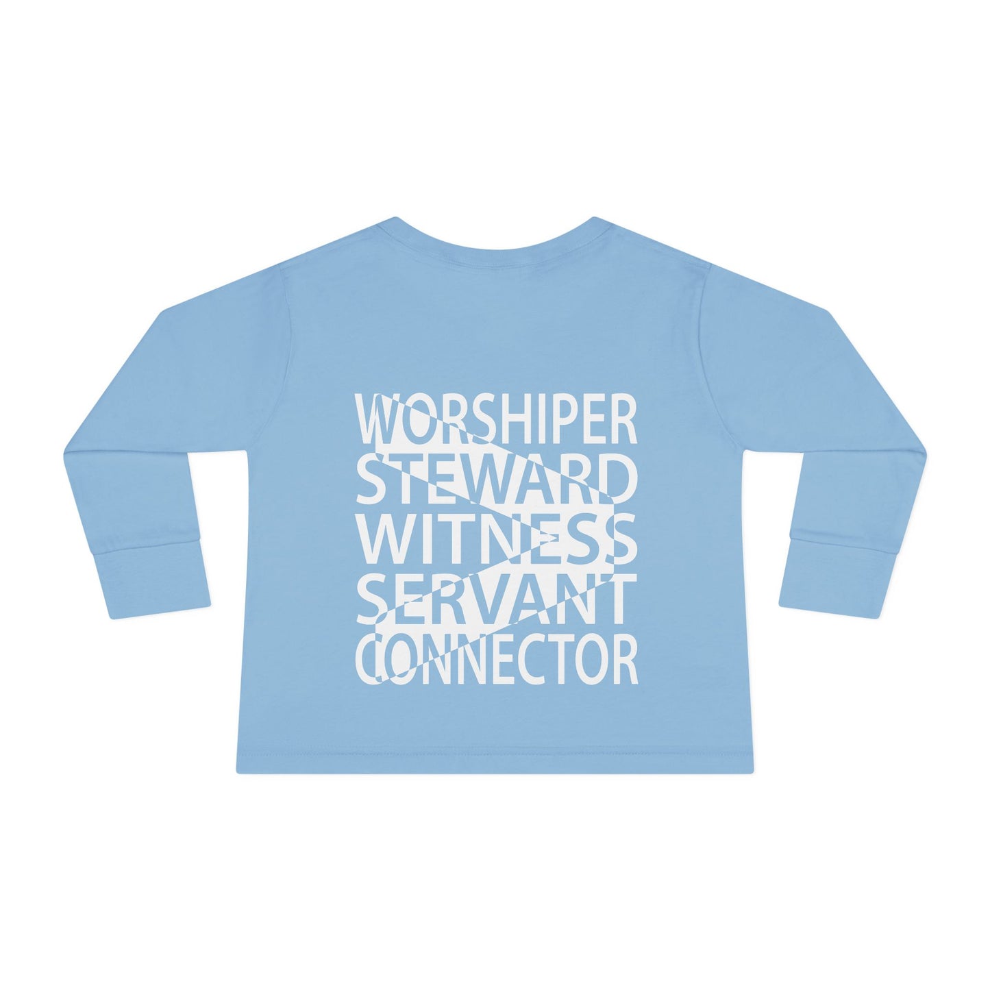 Real Life Full Logo Kids Long Sleeve Tee