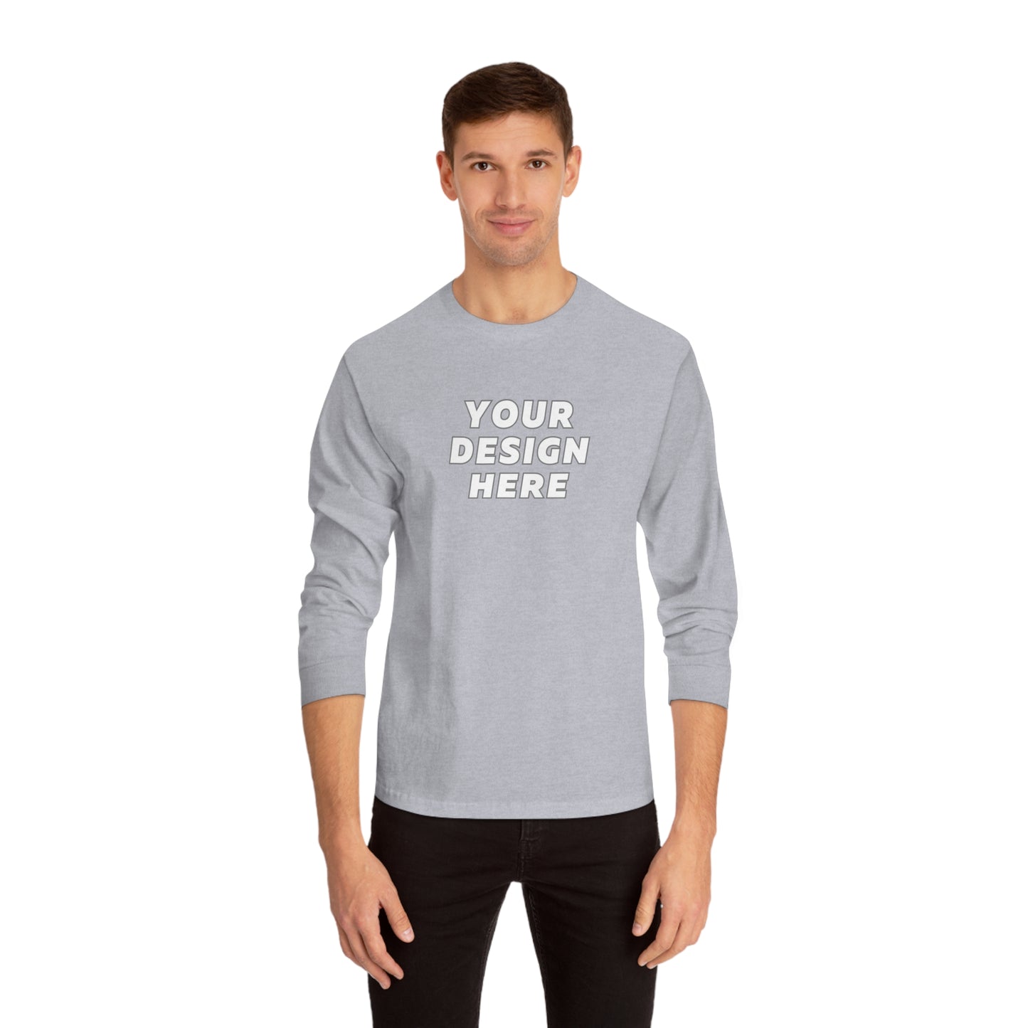 American Apparel 1304 | Unisex Classic Long Sleeve T-Shirt