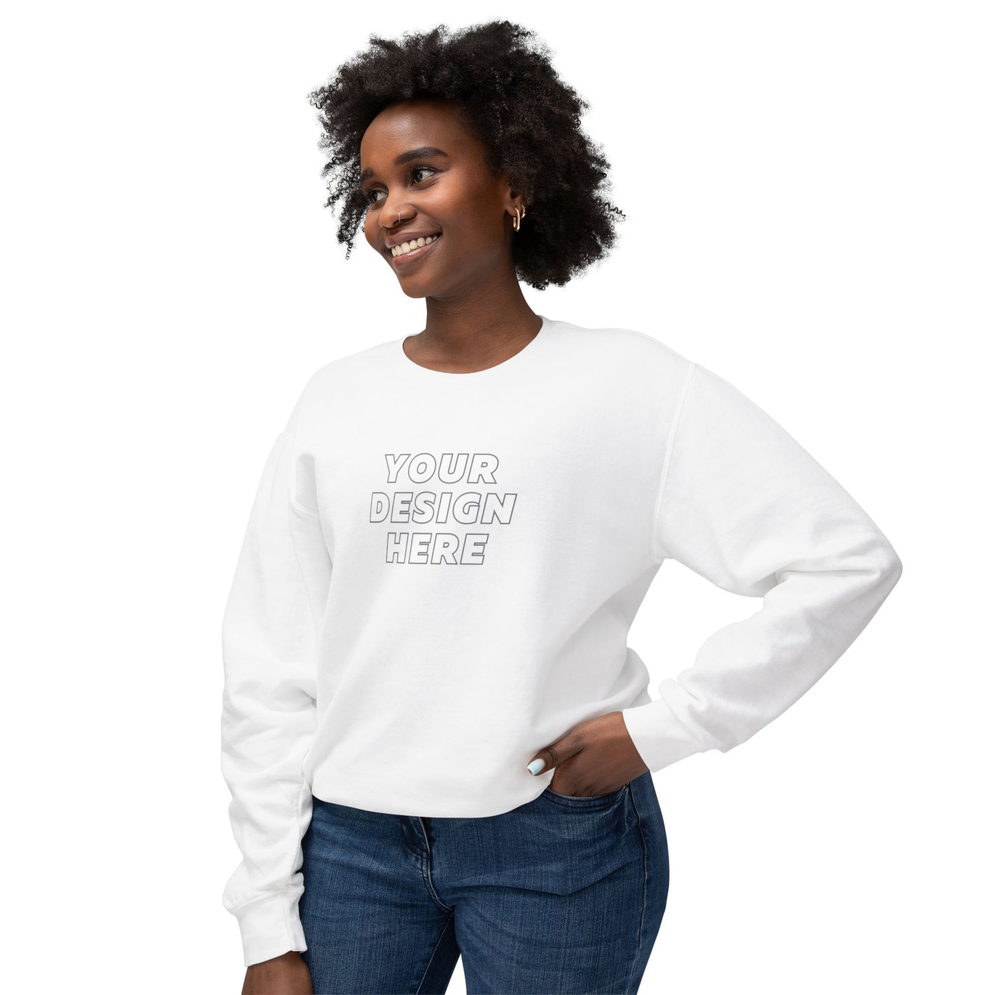 Comfort Colors 1466 | Unisex Lightweight Crewneck Sweatshirt