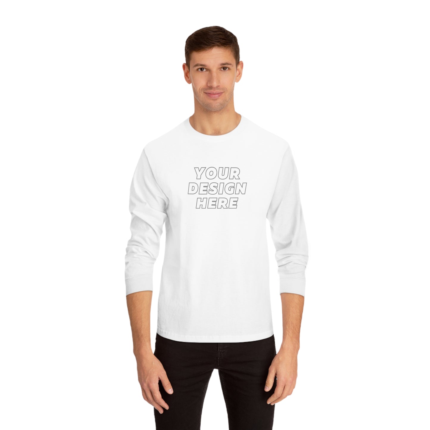 American Apparel 1304 | Unisex Classic Long Sleeve T-Shirt