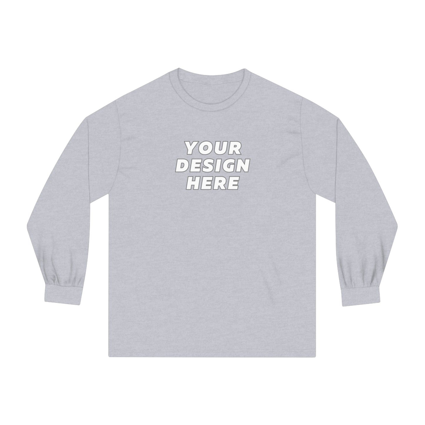 American Apparel 1304 | Unisex Classic Long Sleeve T-Shirt