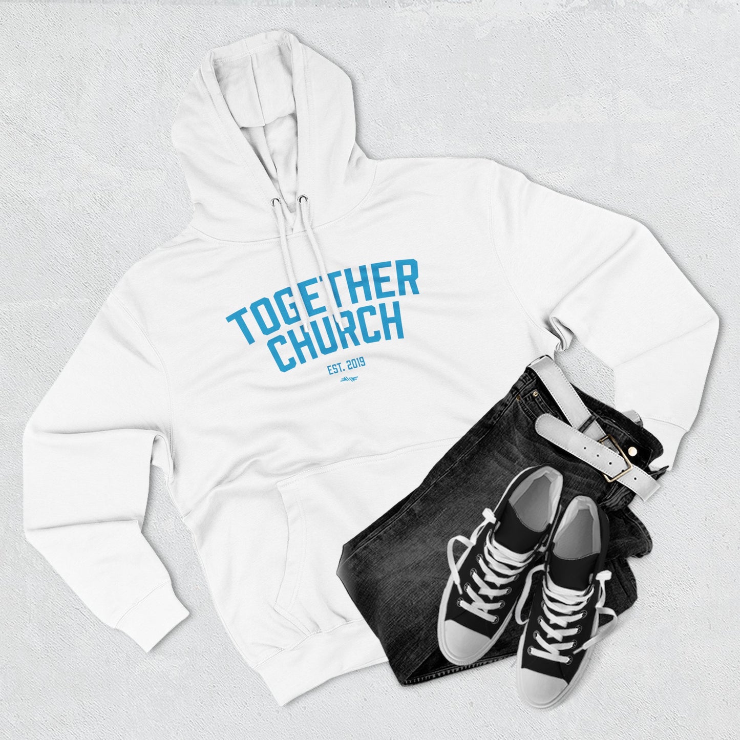 College Logo Hoodie