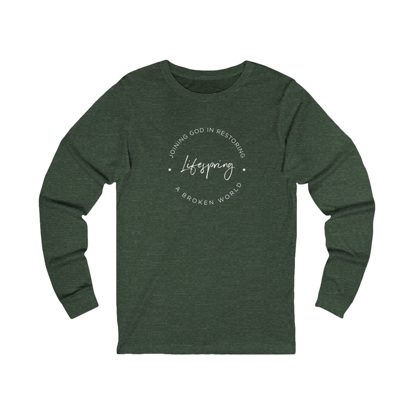 Restoring a Broken World Premium Long Sleeve Tee