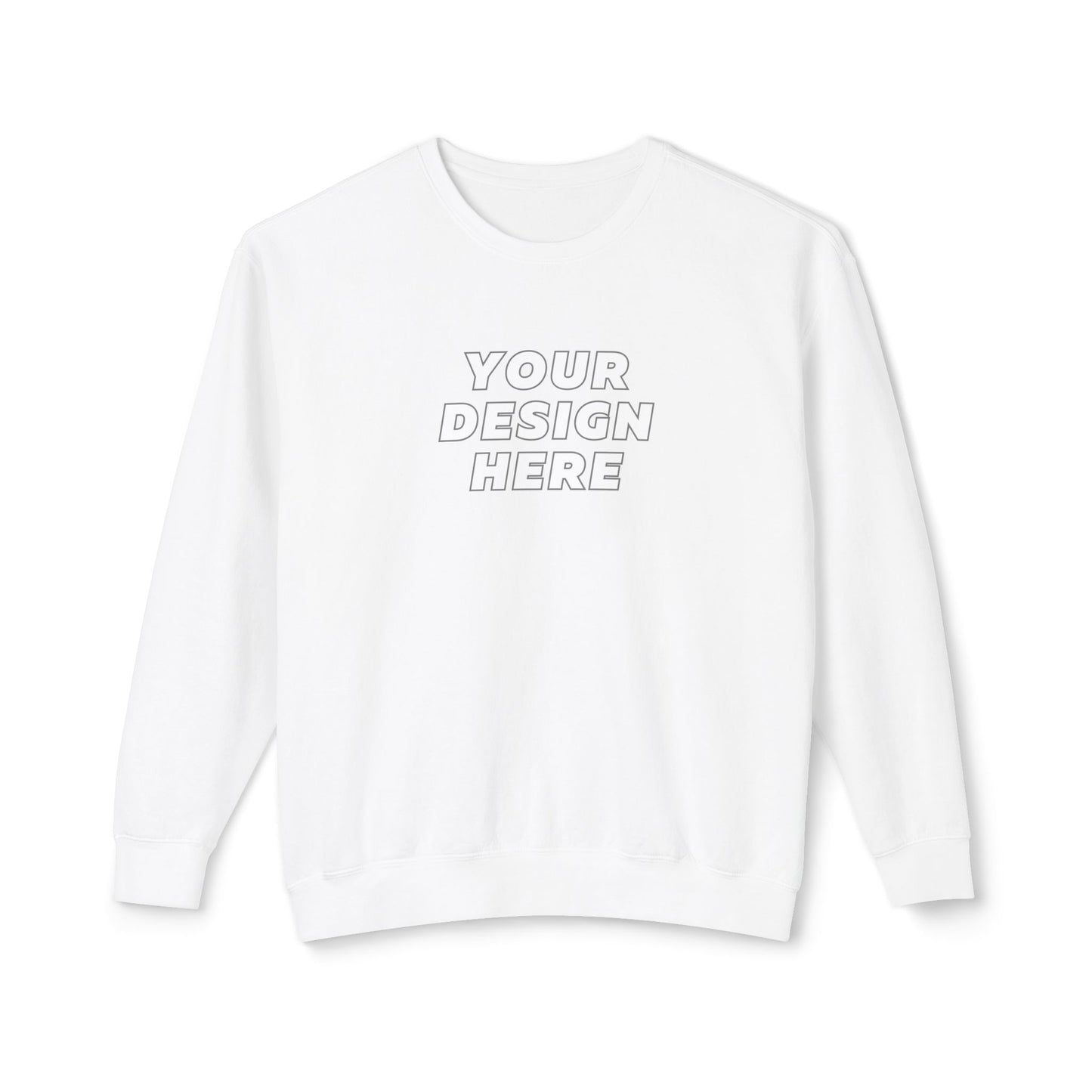 Comfort Colors 1466 | Unisex Lightweight Crewneck Sweatshirt