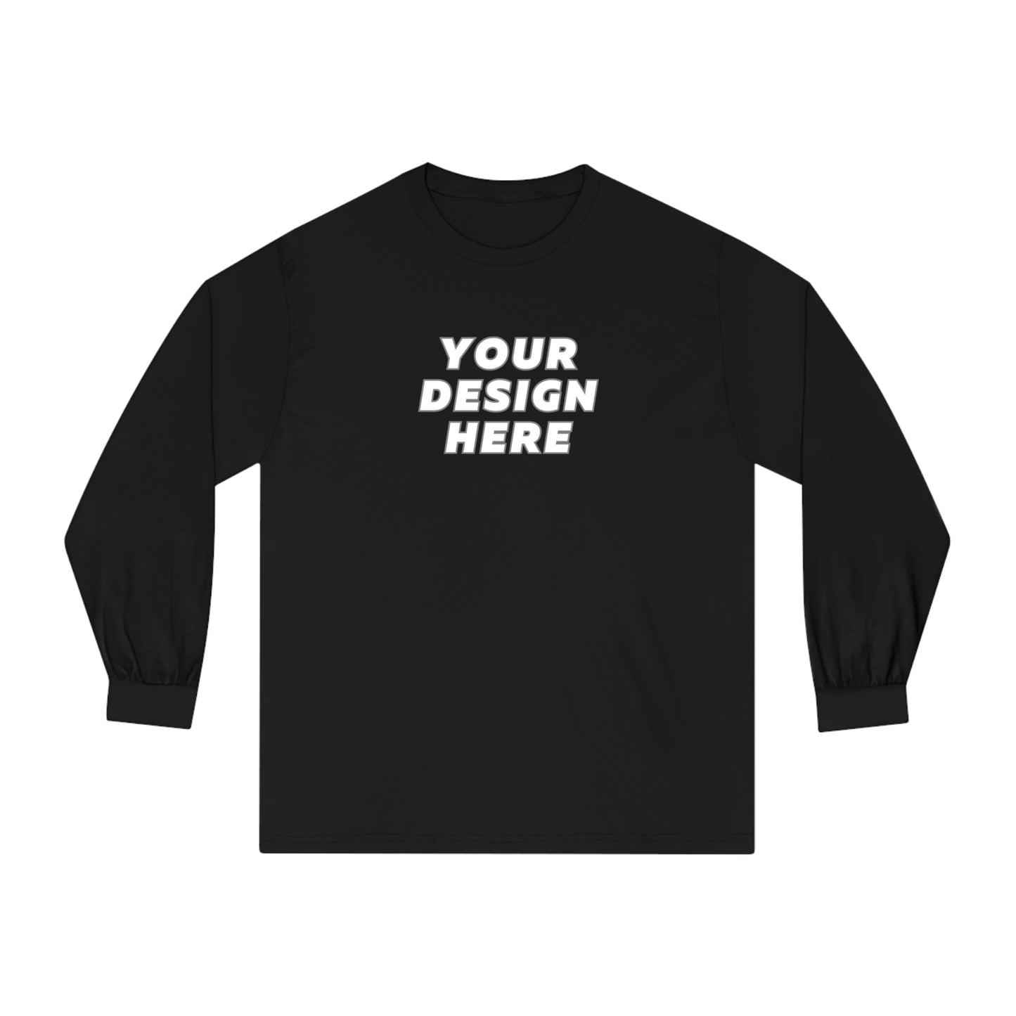 American Apparel 1304 | Unisex Classic Long Sleeve T-Shirt