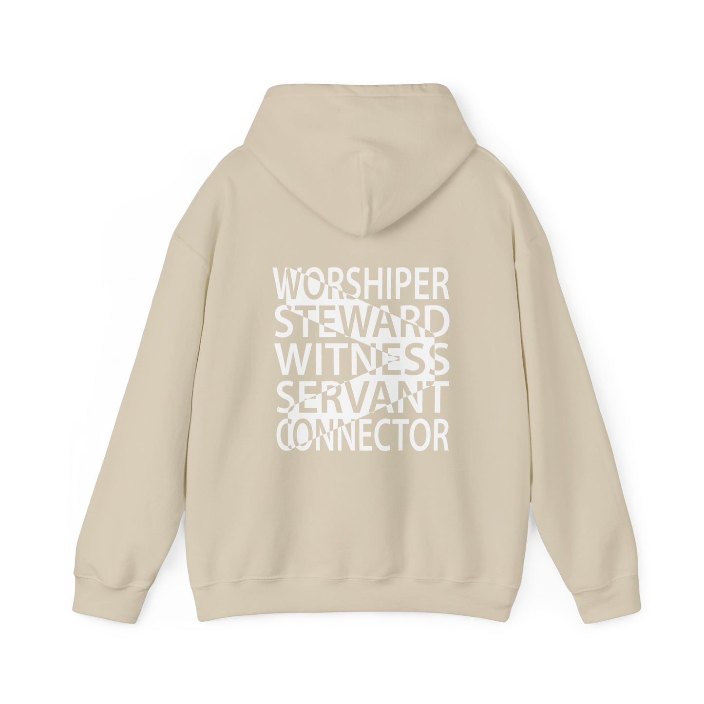 "RL" Plain Hooded Sweatshirt