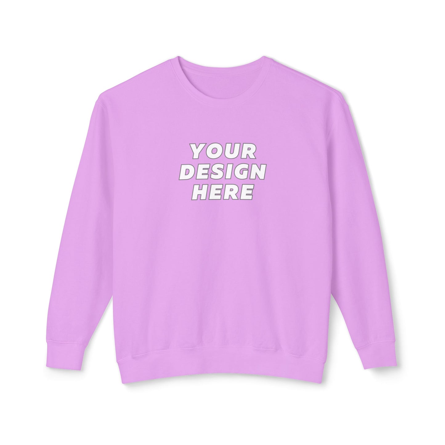 Comfort Colors 1466 | Unisex Lightweight Crewneck Sweatshirt