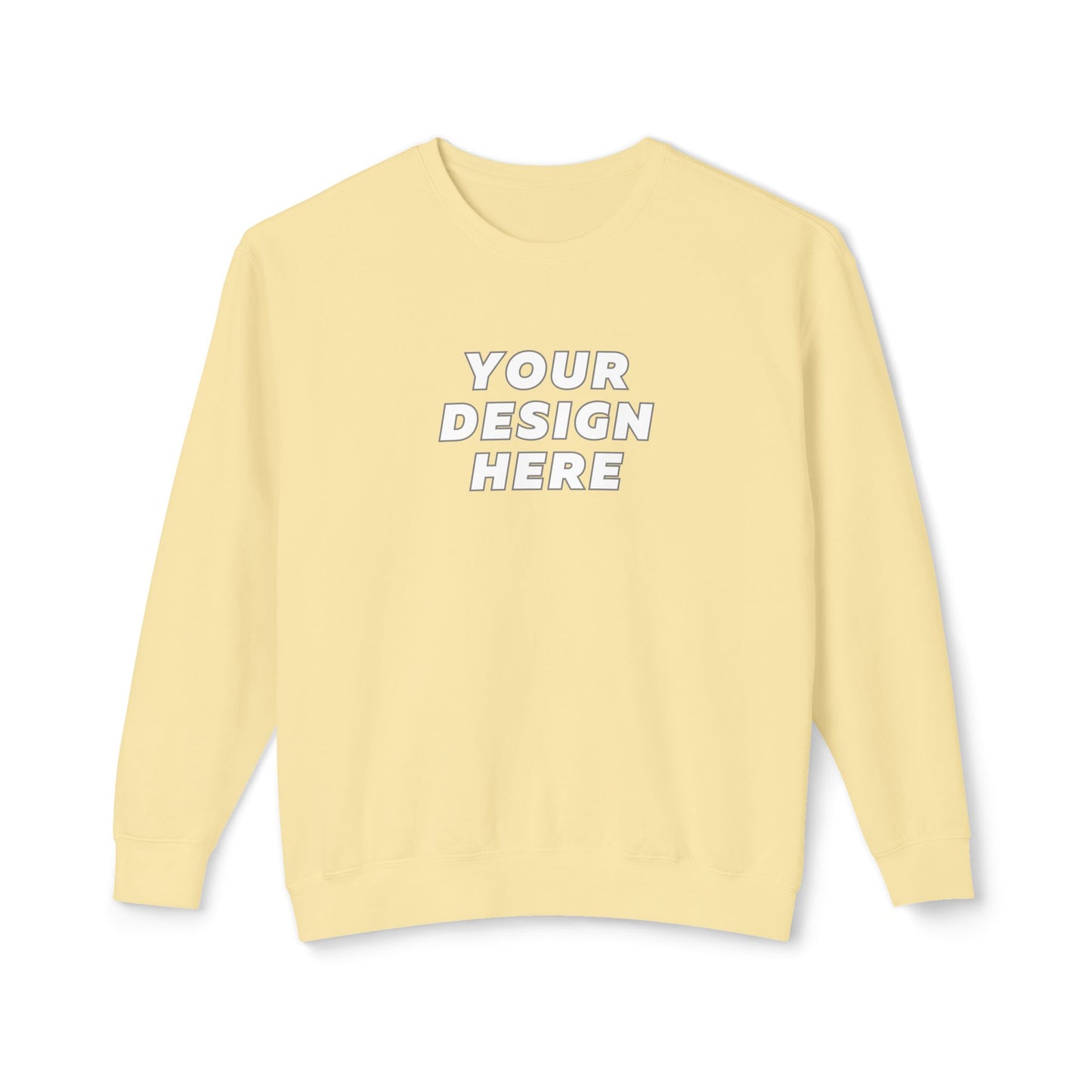 Comfort Colors 1466 | Unisex Lightweight Crewneck Sweatshirt