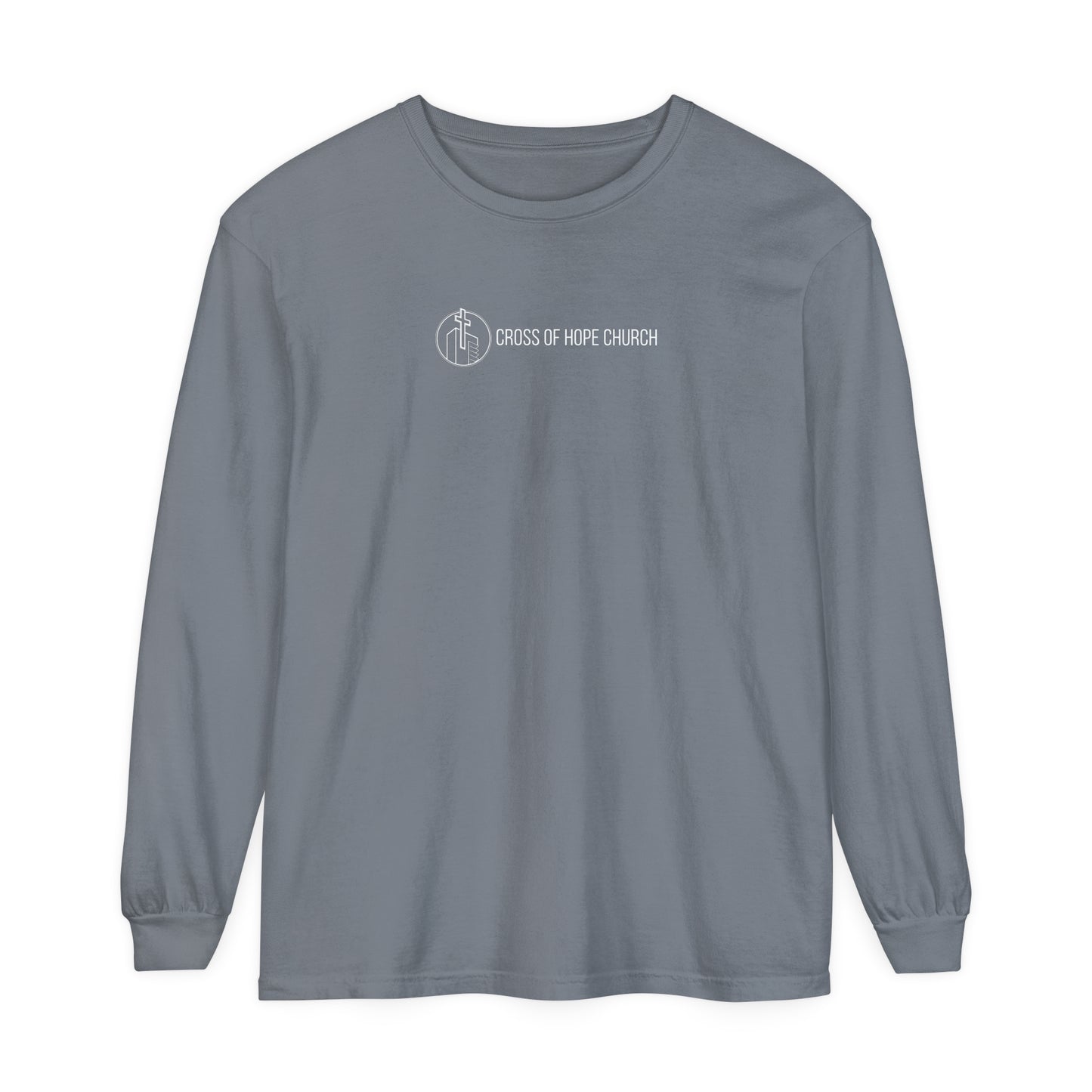 Cross of Hope Long Logo Unisex Long Sleeve T-Shirt