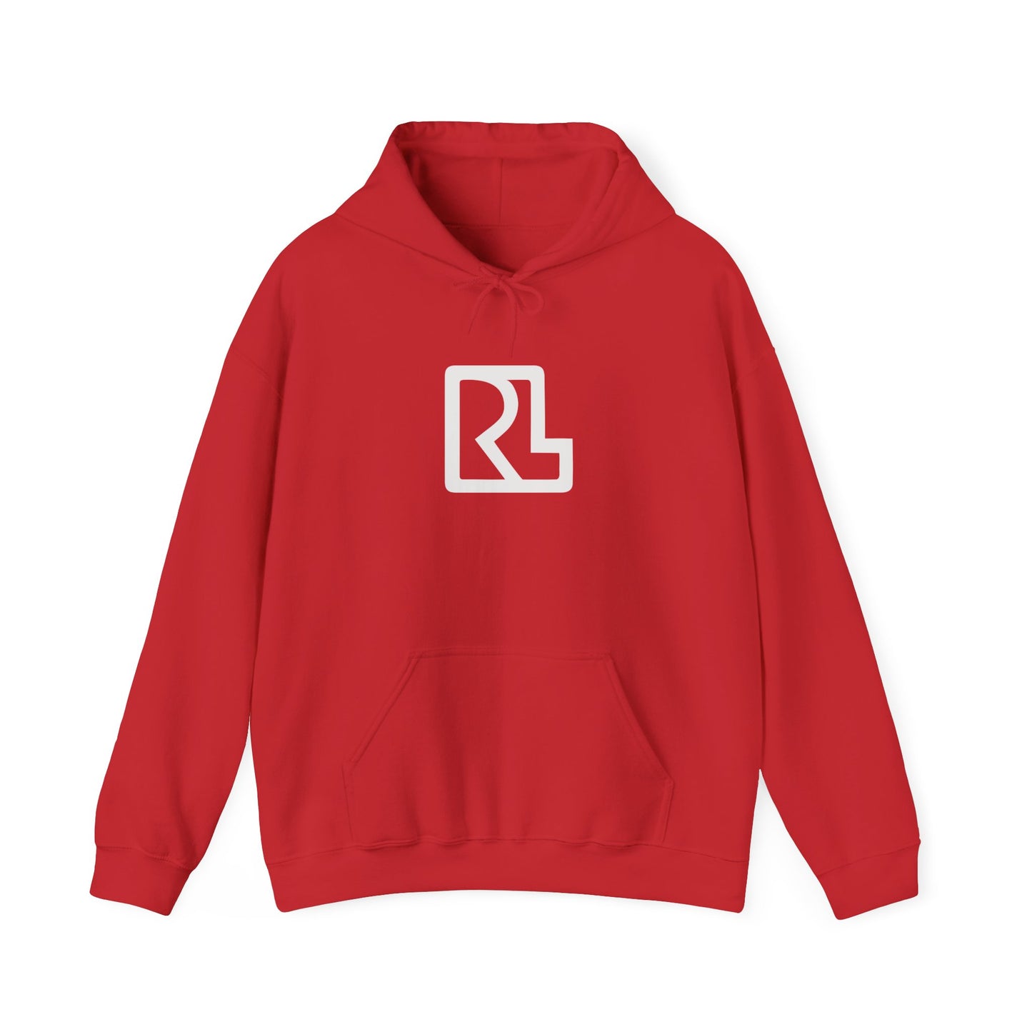 "RL" Plain Hooded Sweatshirt