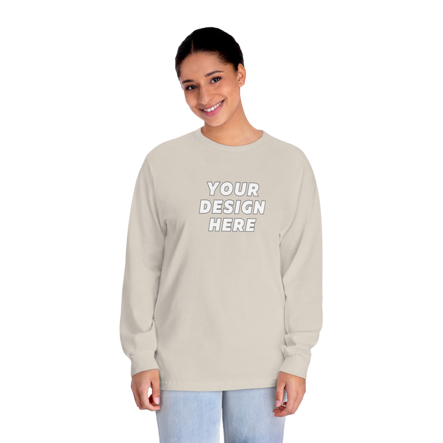 American Apparel 1304 | Unisex Classic Long Sleeve T-Shirt
