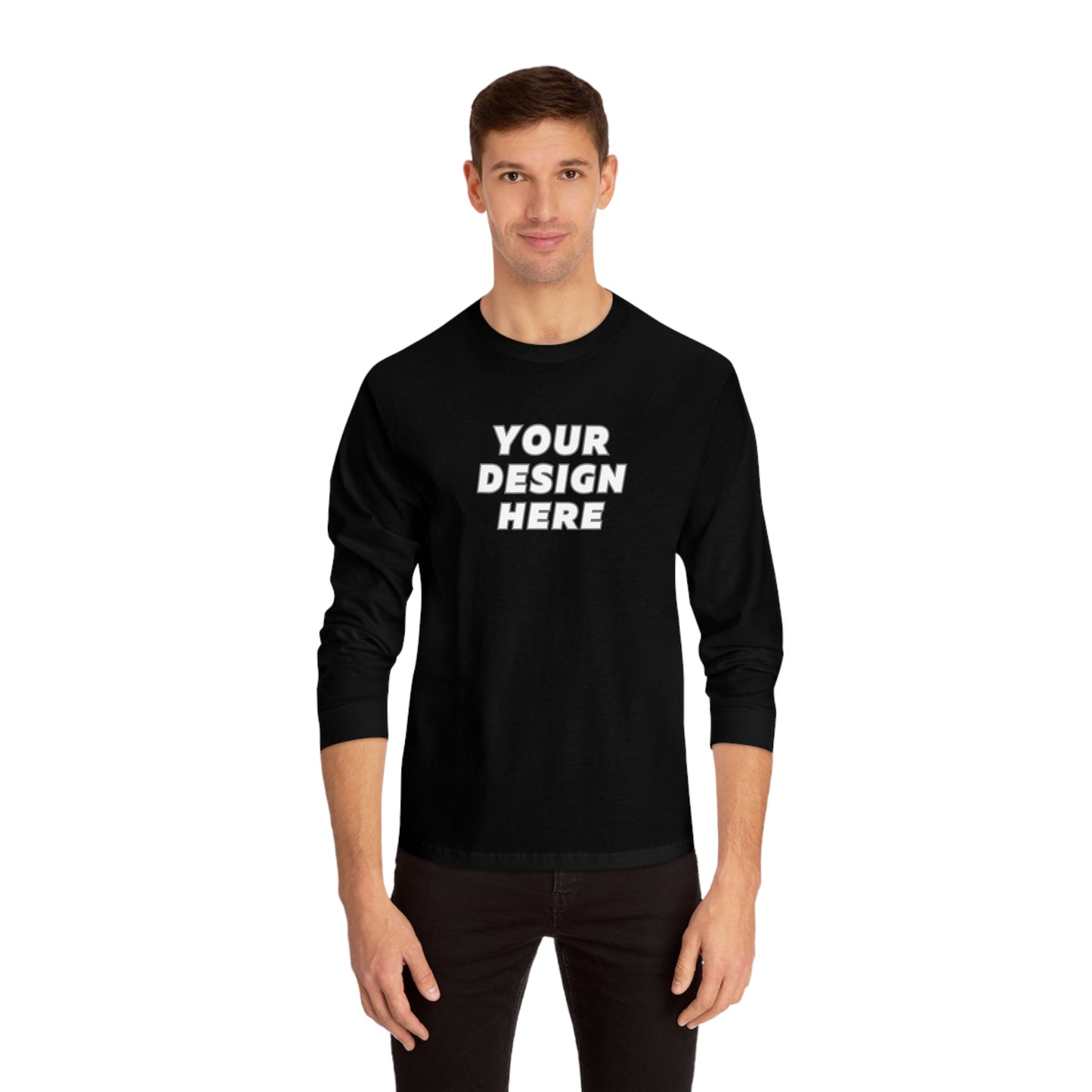 American Apparel 1304 | Unisex Classic Long Sleeve T-Shirt