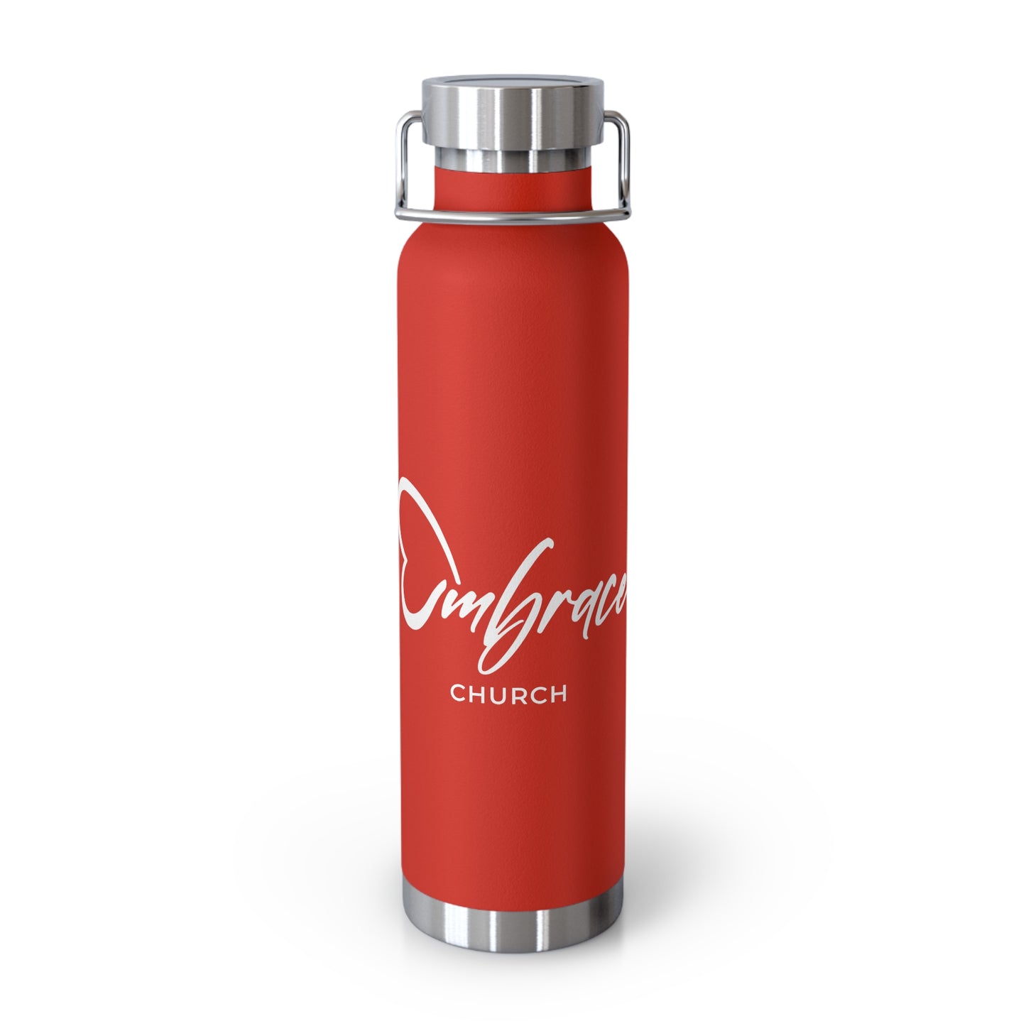 Embrace Logo Copper Vacuum Bottle