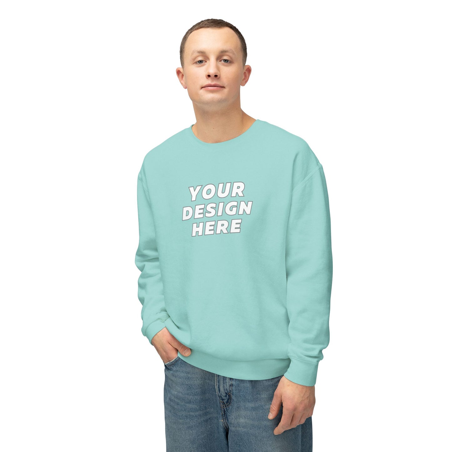 Comfort Colors 1466 | Unisex Lightweight Crewneck Sweatshirt