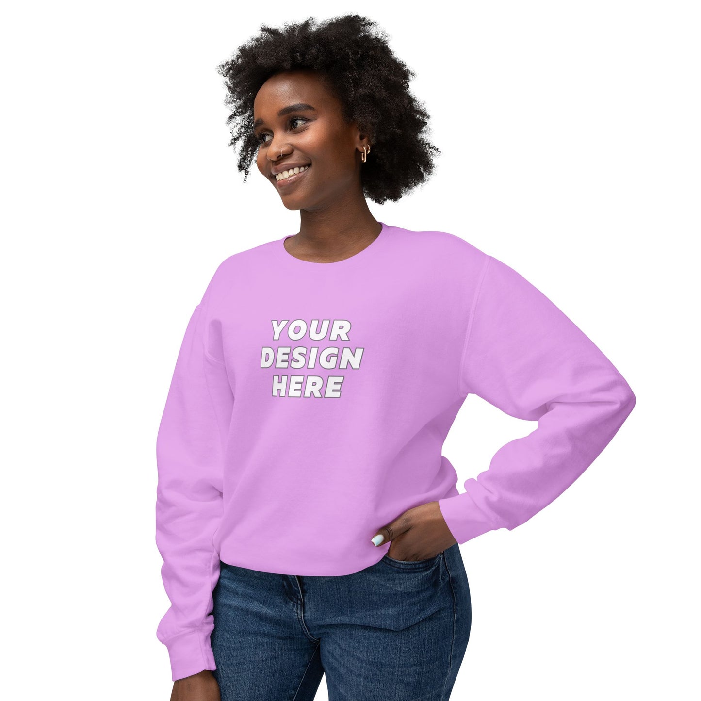 Comfort Colors 1466 | Unisex Lightweight Crewneck Sweatshirt