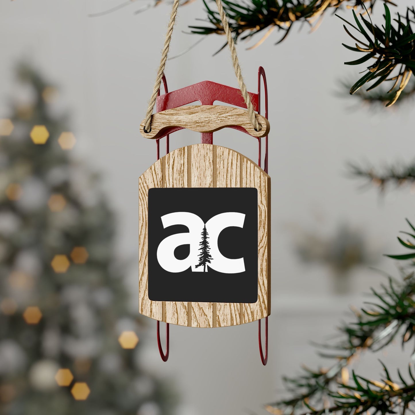 AC Sled Ornament