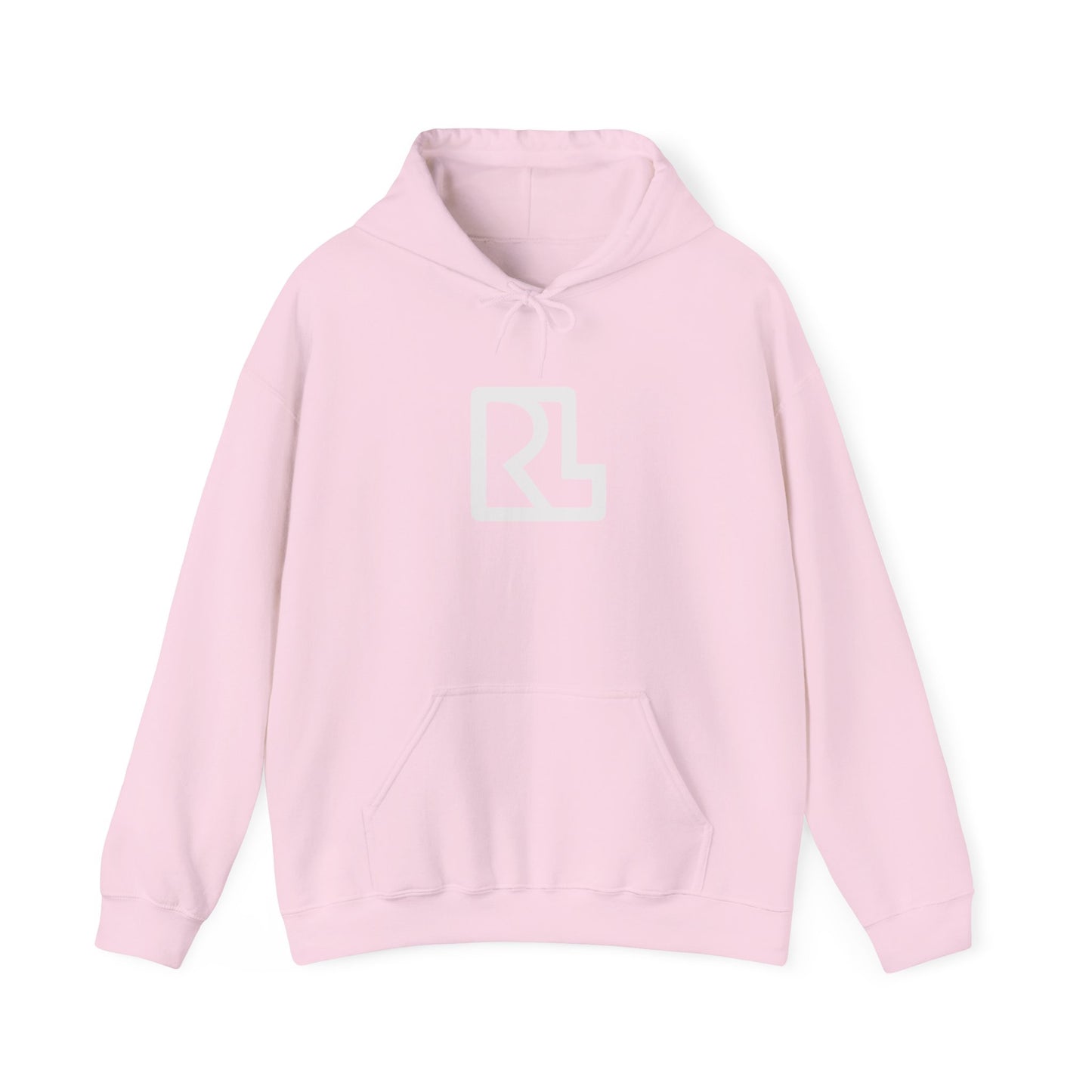 "RL" Plain Hooded Sweatshirt
