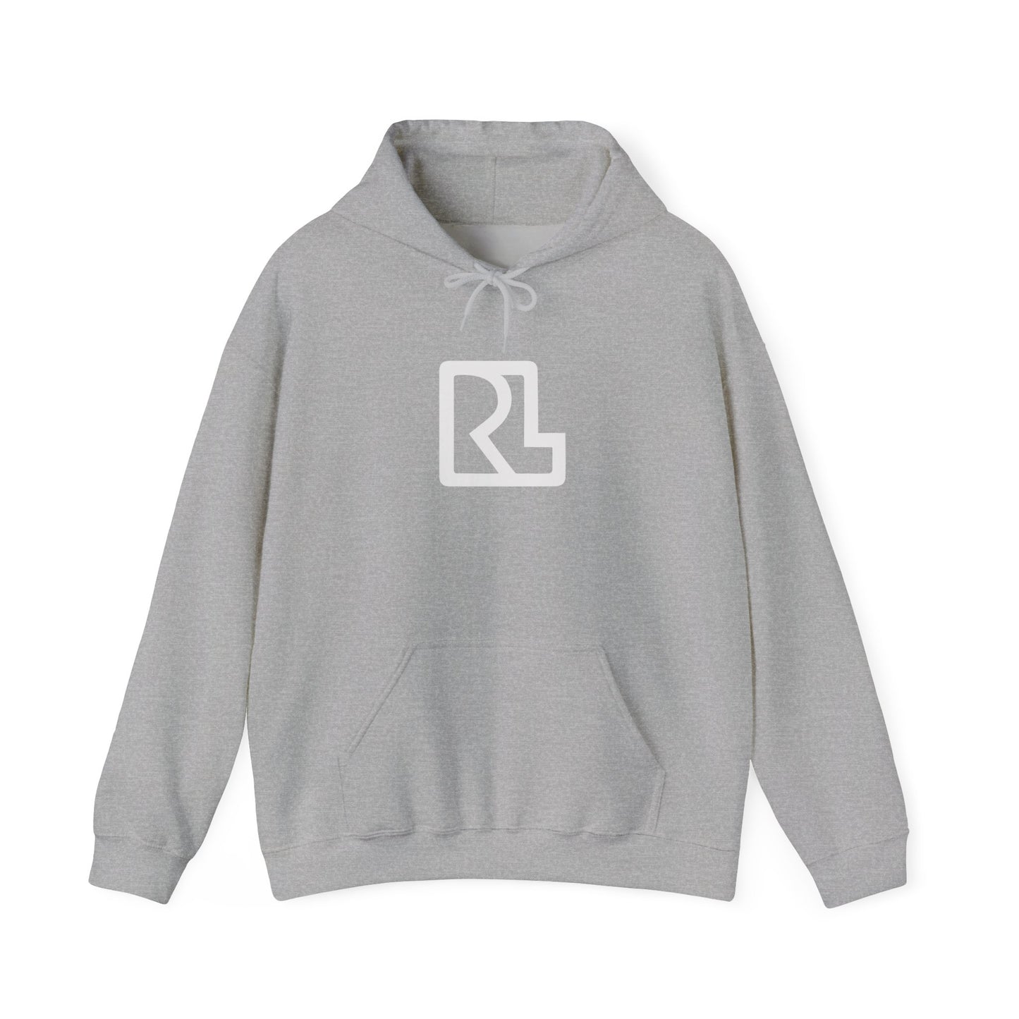 "RL" Plain Hooded Sweatshirt
