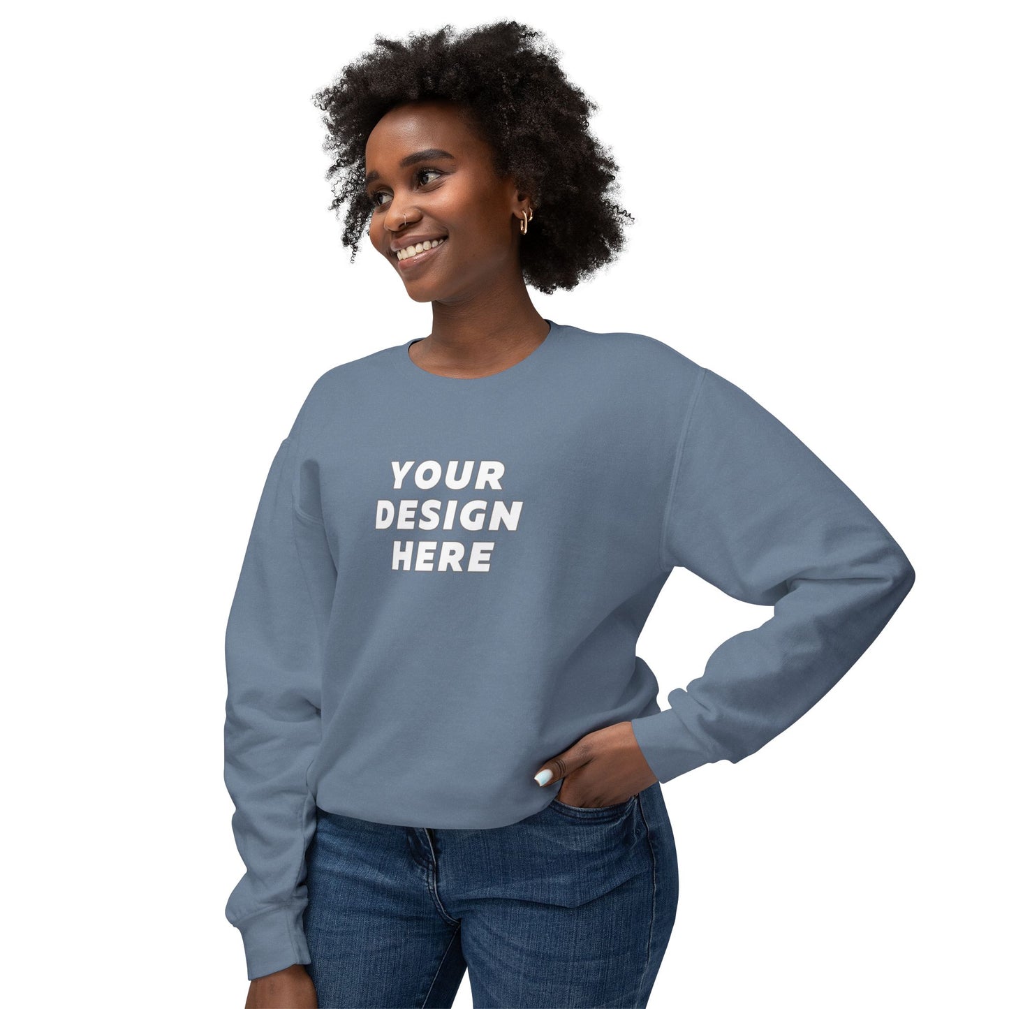 Comfort Colors 1466 | Unisex Lightweight Crewneck Sweatshirt