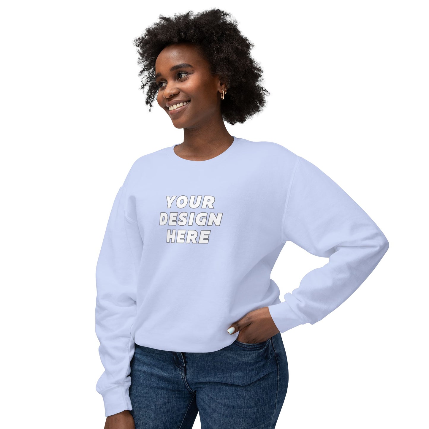 Comfort Colors 1466 | Unisex Lightweight Crewneck Sweatshirt