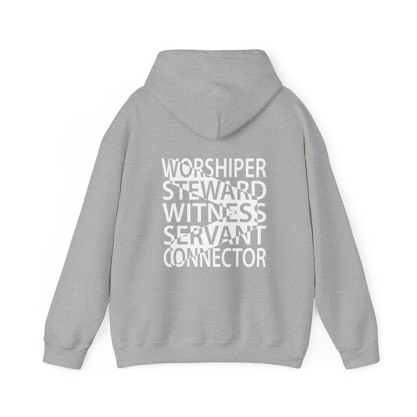 "RL" Plain Hooded Sweatshirt