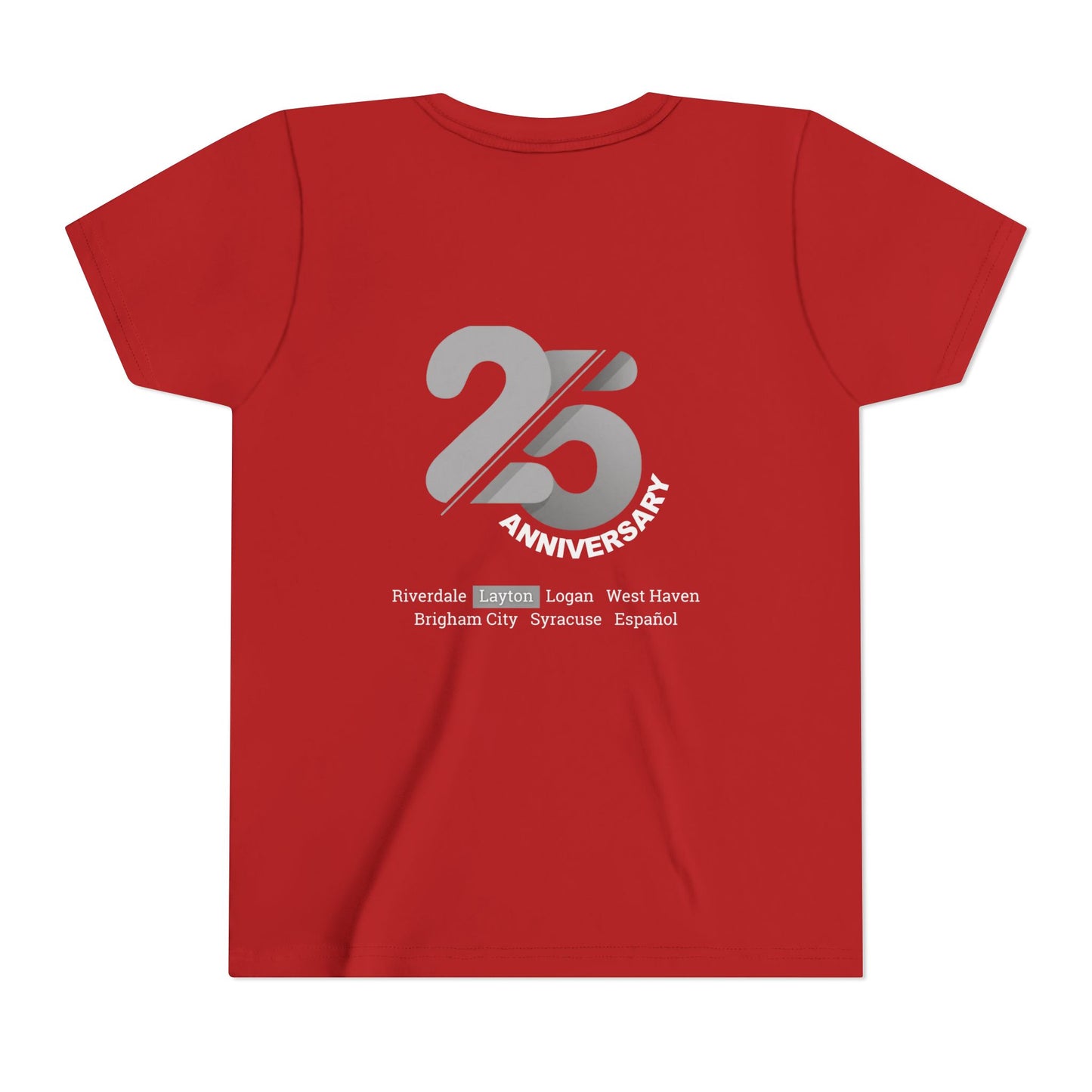 Layton - Youth Alpine Church 25th Anniversary Tee