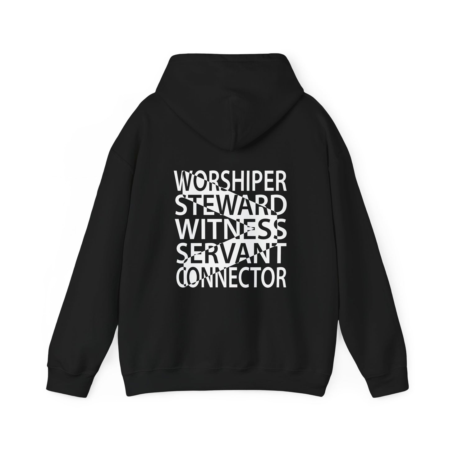 "RL" Plain Hooded Sweatshirt