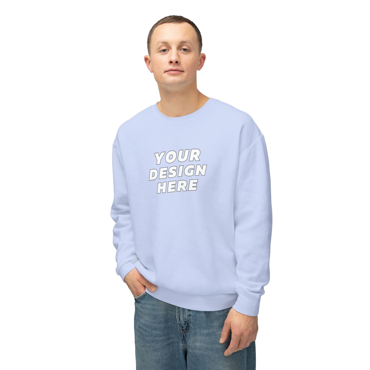 Comfort Colors 1466 | Unisex Lightweight Crewneck Sweatshirt
