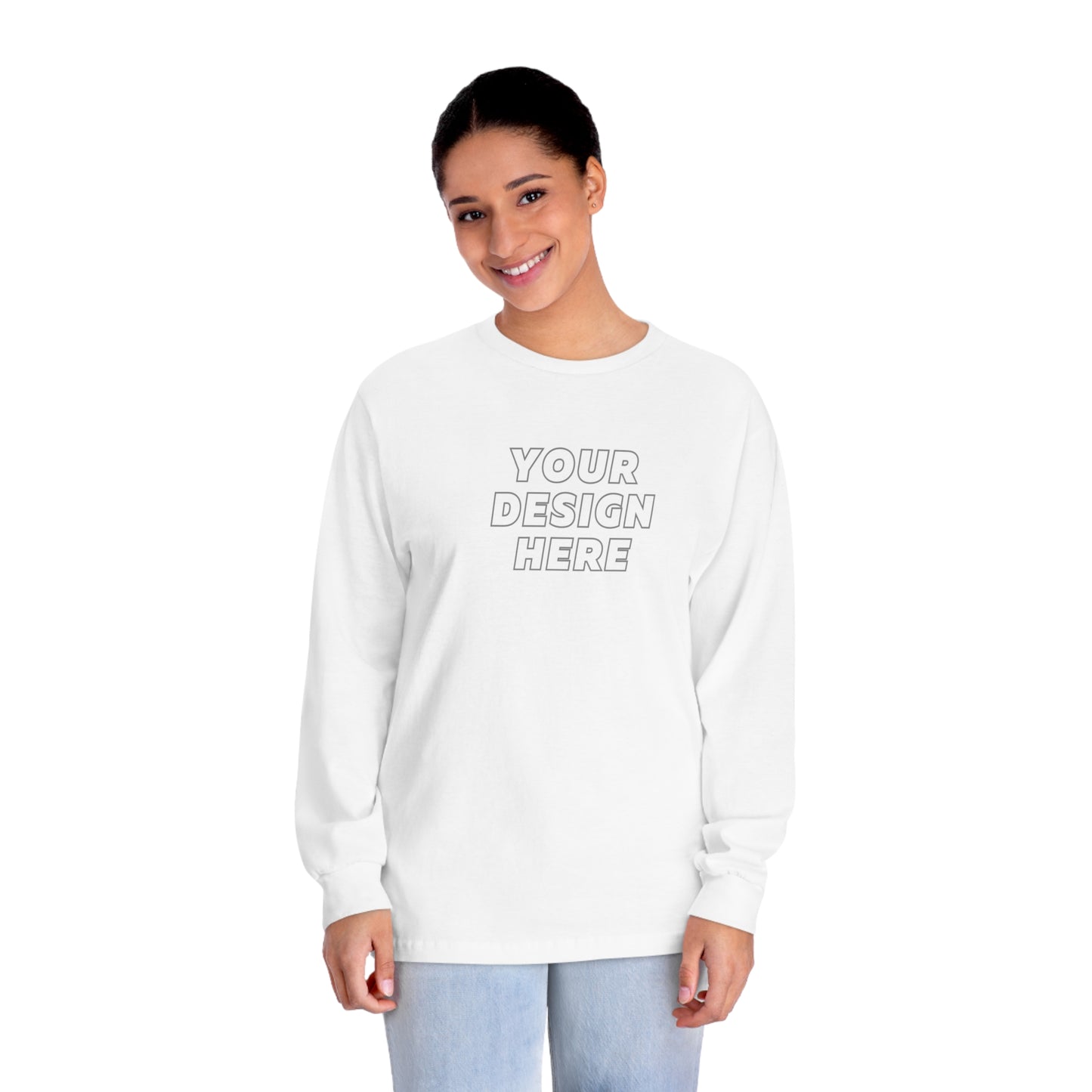 American Apparel 1304 | Unisex Classic Long Sleeve T-Shirt