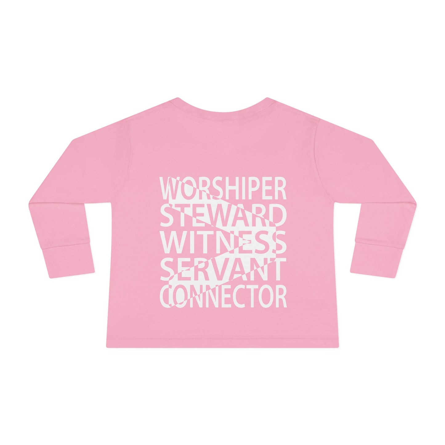Real Life Full Logo Kids Long Sleeve Tee
