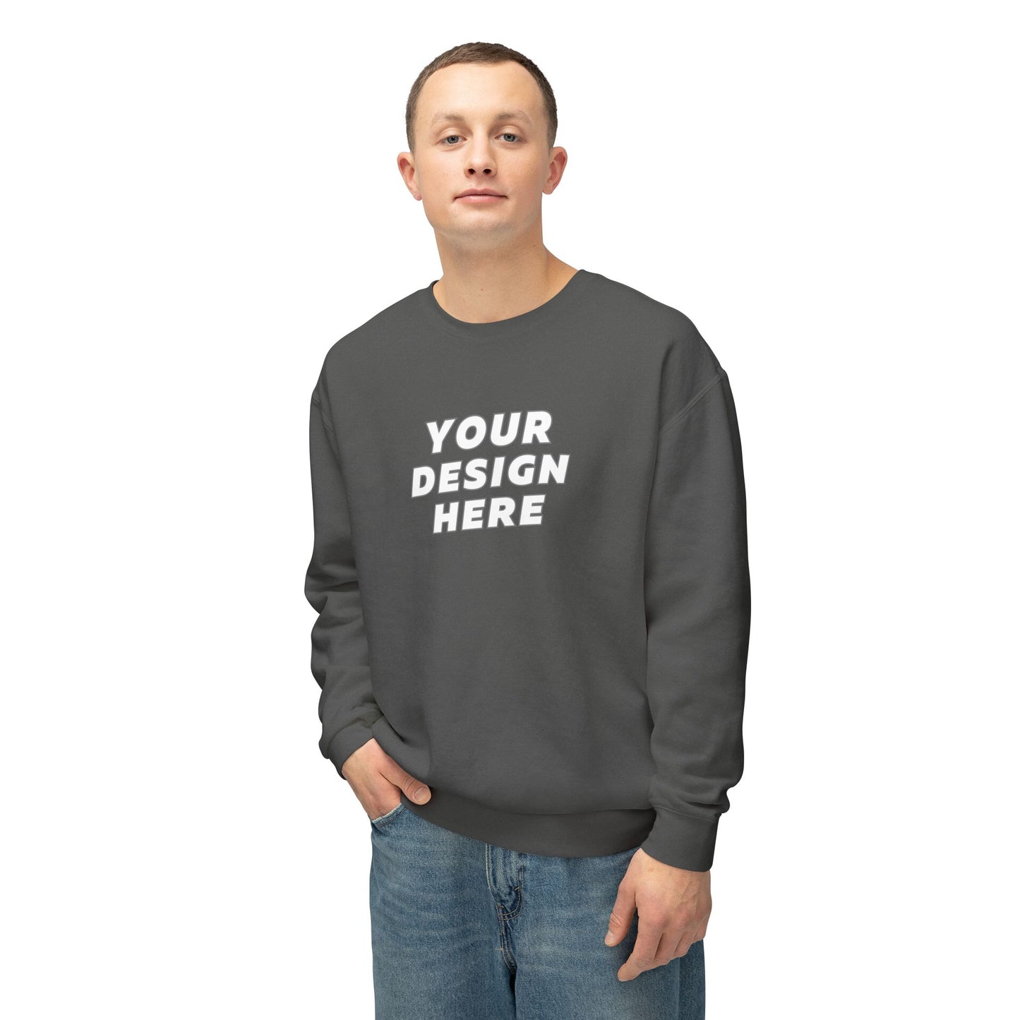 Comfort Colors 1466 | Unisex Lightweight Crewneck Sweatshirt