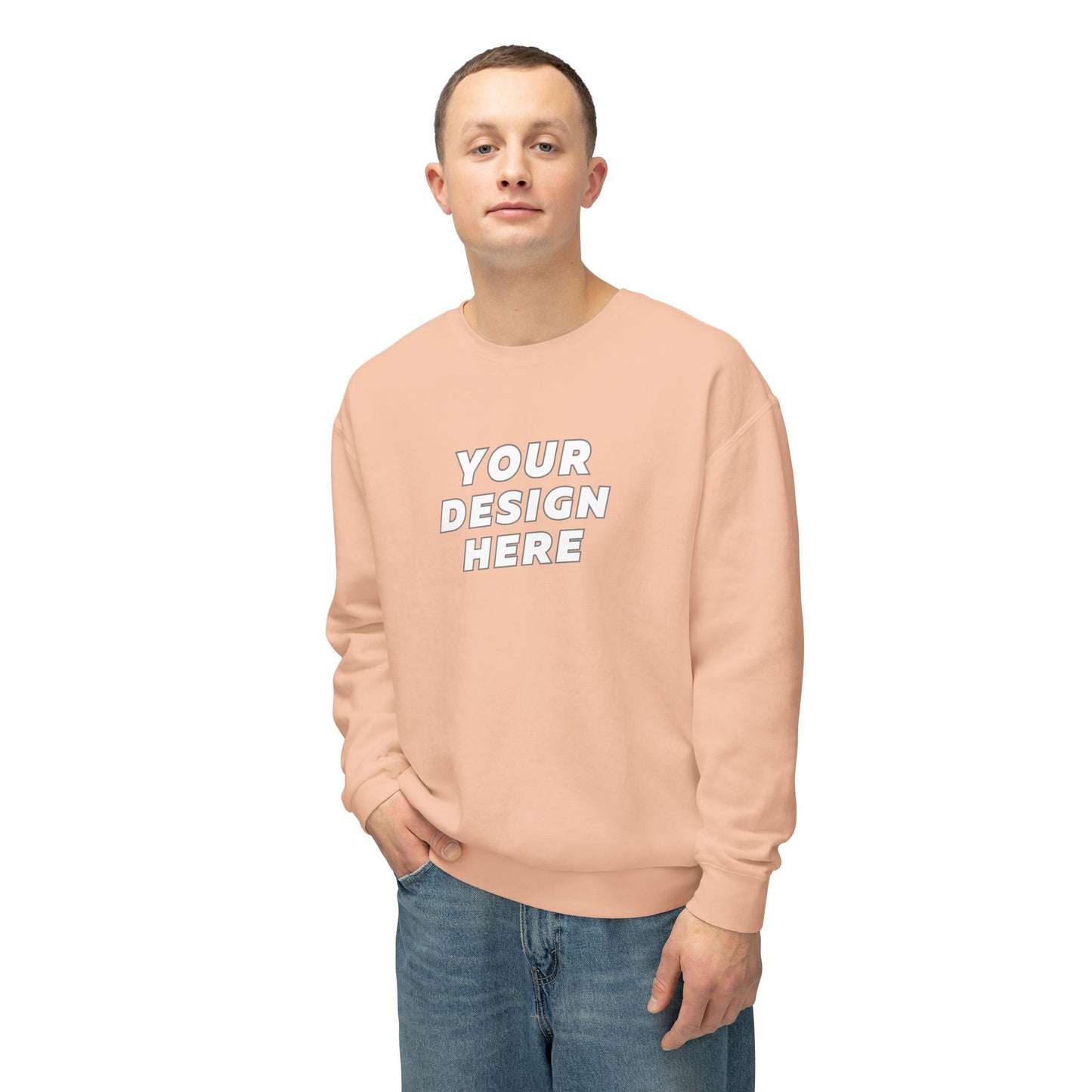 Comfort Colors 1466 | Unisex Lightweight Crewneck Sweatshirt
