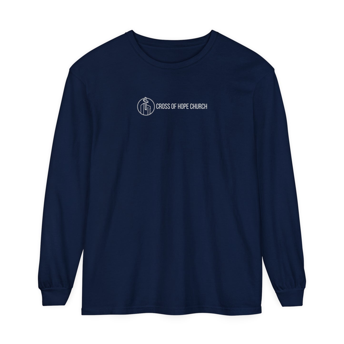 Cross of Hope Long Logo Unisex Long Sleeve T-Shirt