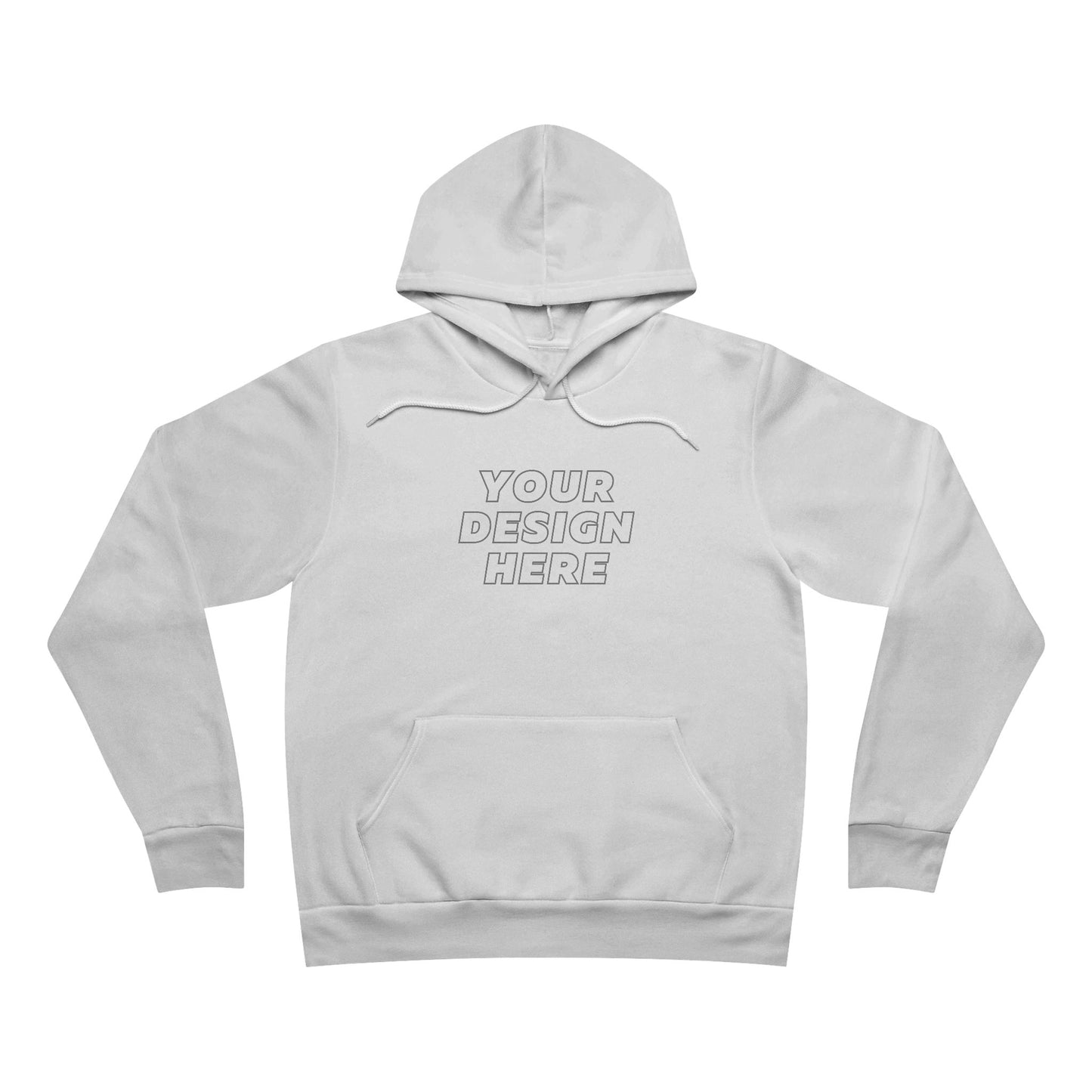 Bella + Canvas 3719 | Unisex Sponge Fleece Pullover Hoodie