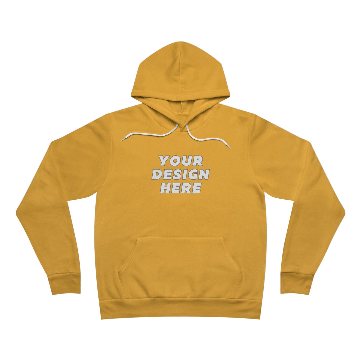 Bella + Canvas 3719 | Unisex Sponge Fleece Pullover Hoodie