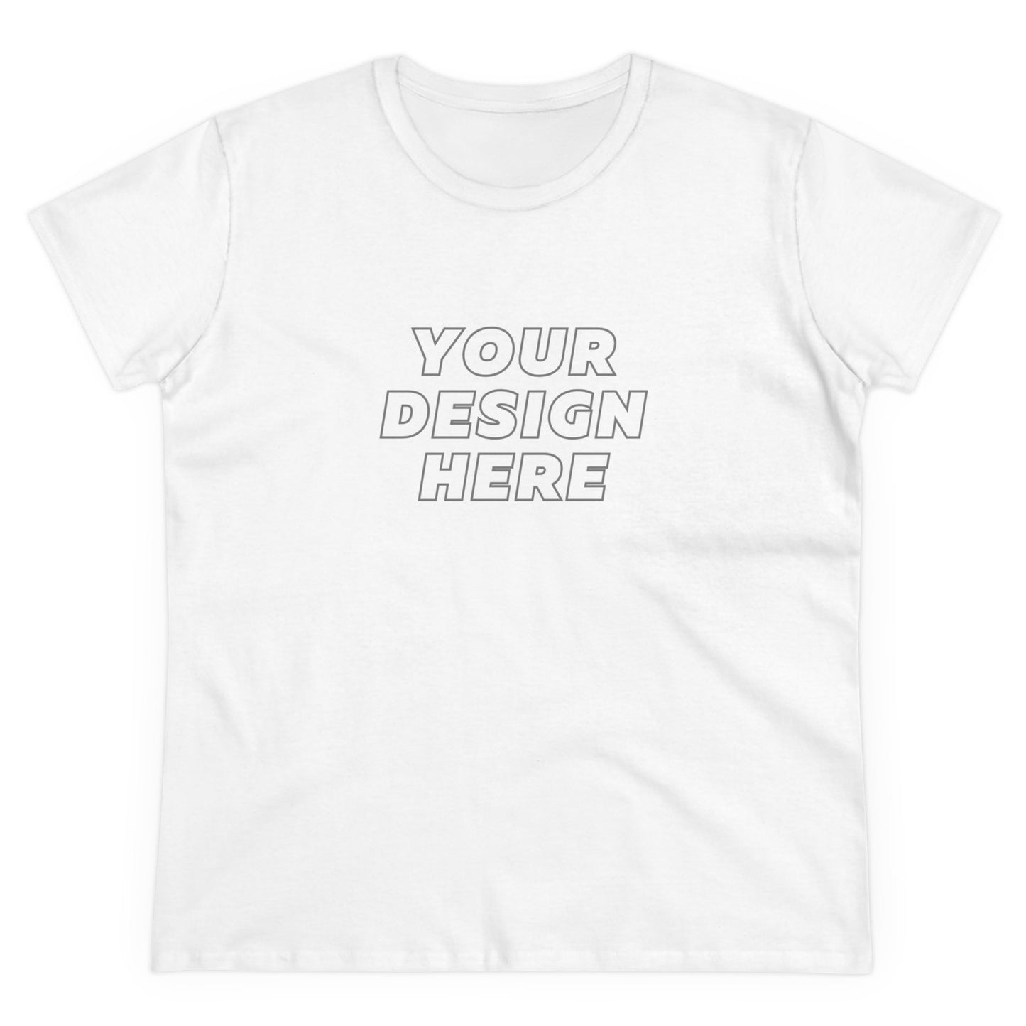 Gildan 5000L | Women's Midweight Cotton Tee