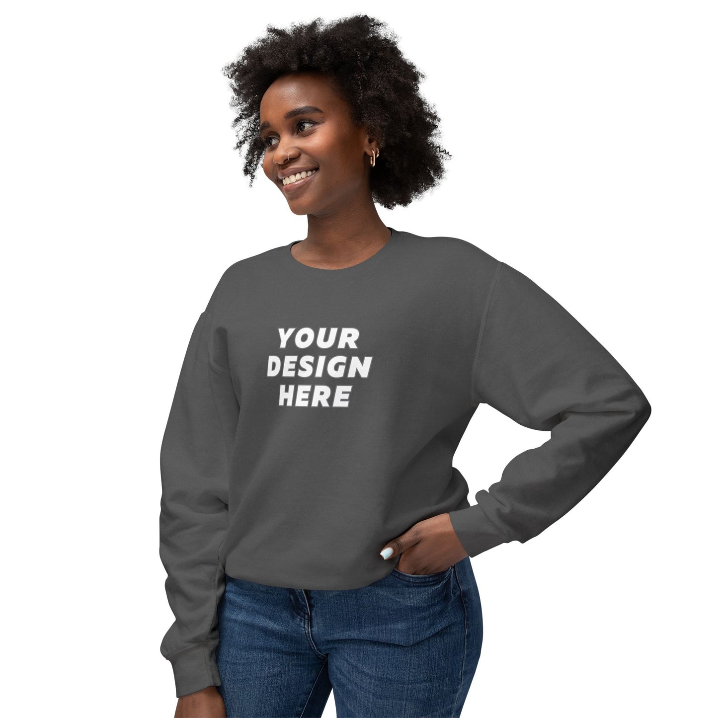 Comfort Colors 1466 | Unisex Lightweight Crewneck Sweatshirt
