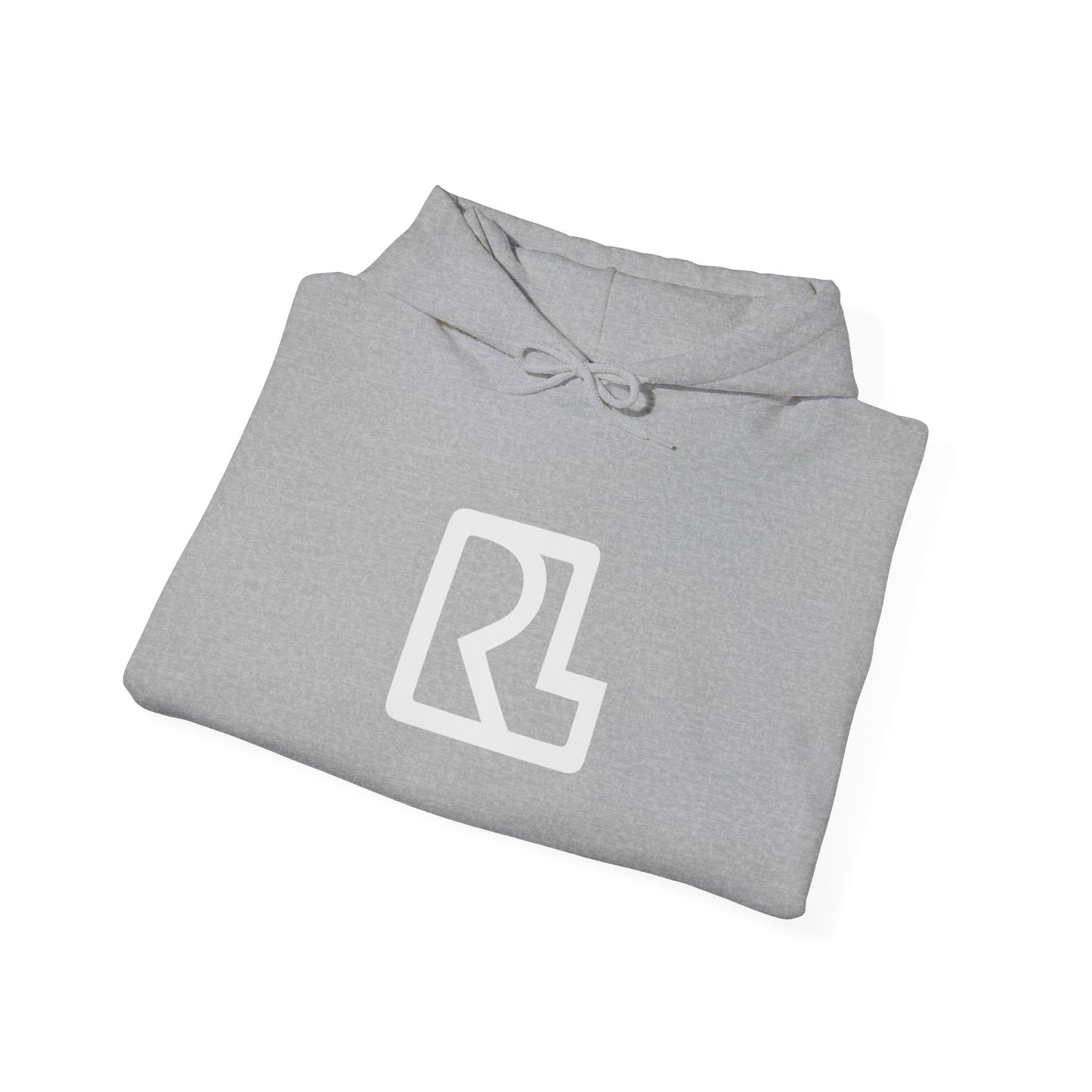 "RL" Plain Hooded Sweatshirt