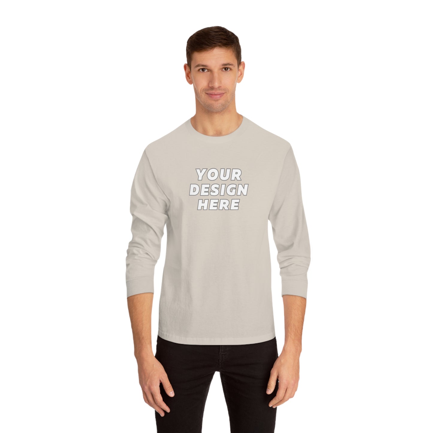 American Apparel 1304 | Unisex Classic Long Sleeve T-Shirt