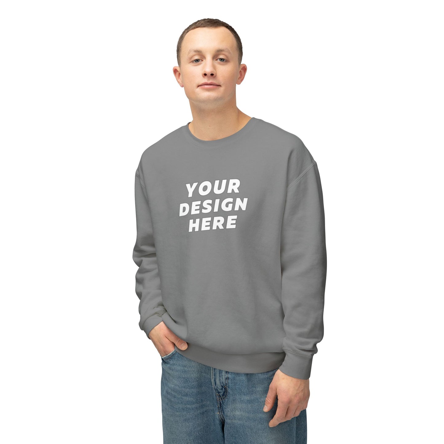 Comfort Colors 1466 | Unisex Lightweight Crewneck Sweatshirt