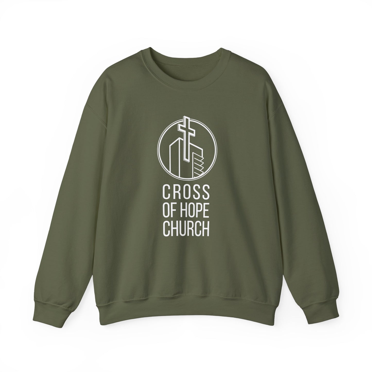 Cross of Hope Standard Logo Crewneck Sweatshirt