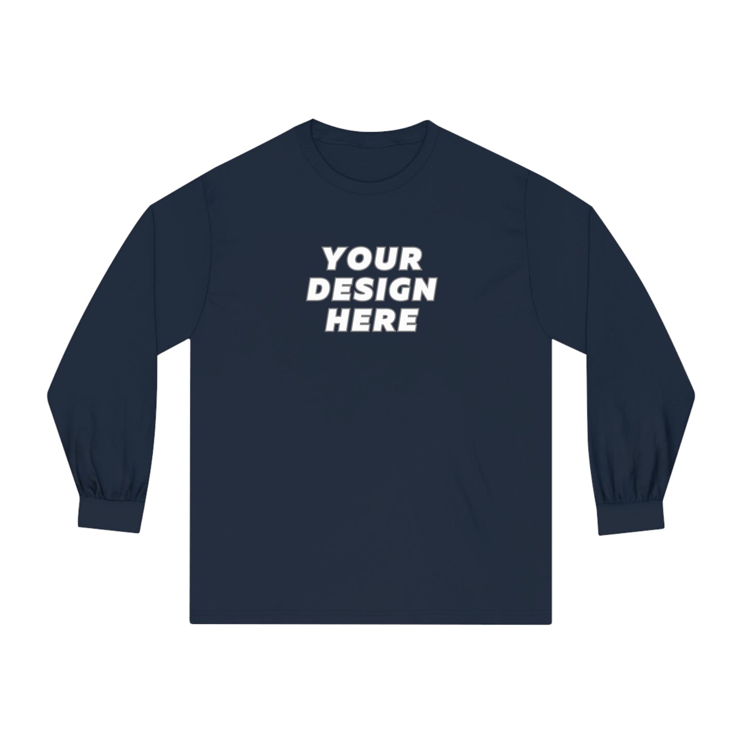American Apparel 1304 | Unisex Classic Long Sleeve T-Shirt