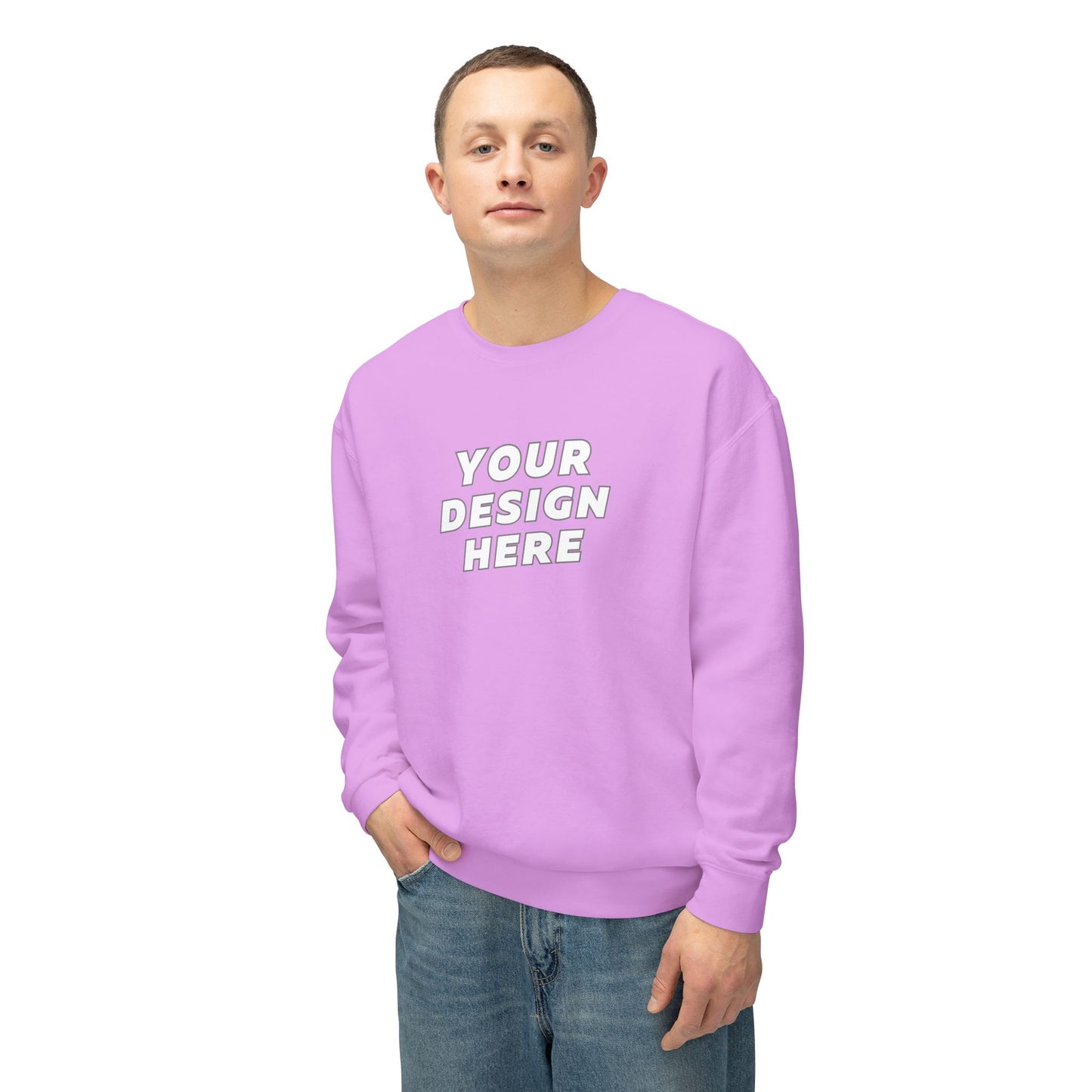 Comfort Colors 1466 | Unisex Lightweight Crewneck Sweatshirt