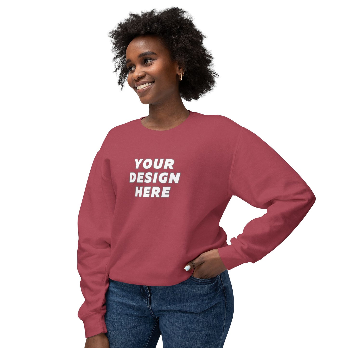 Comfort Colors 1466 | Unisex Lightweight Crewneck Sweatshirt