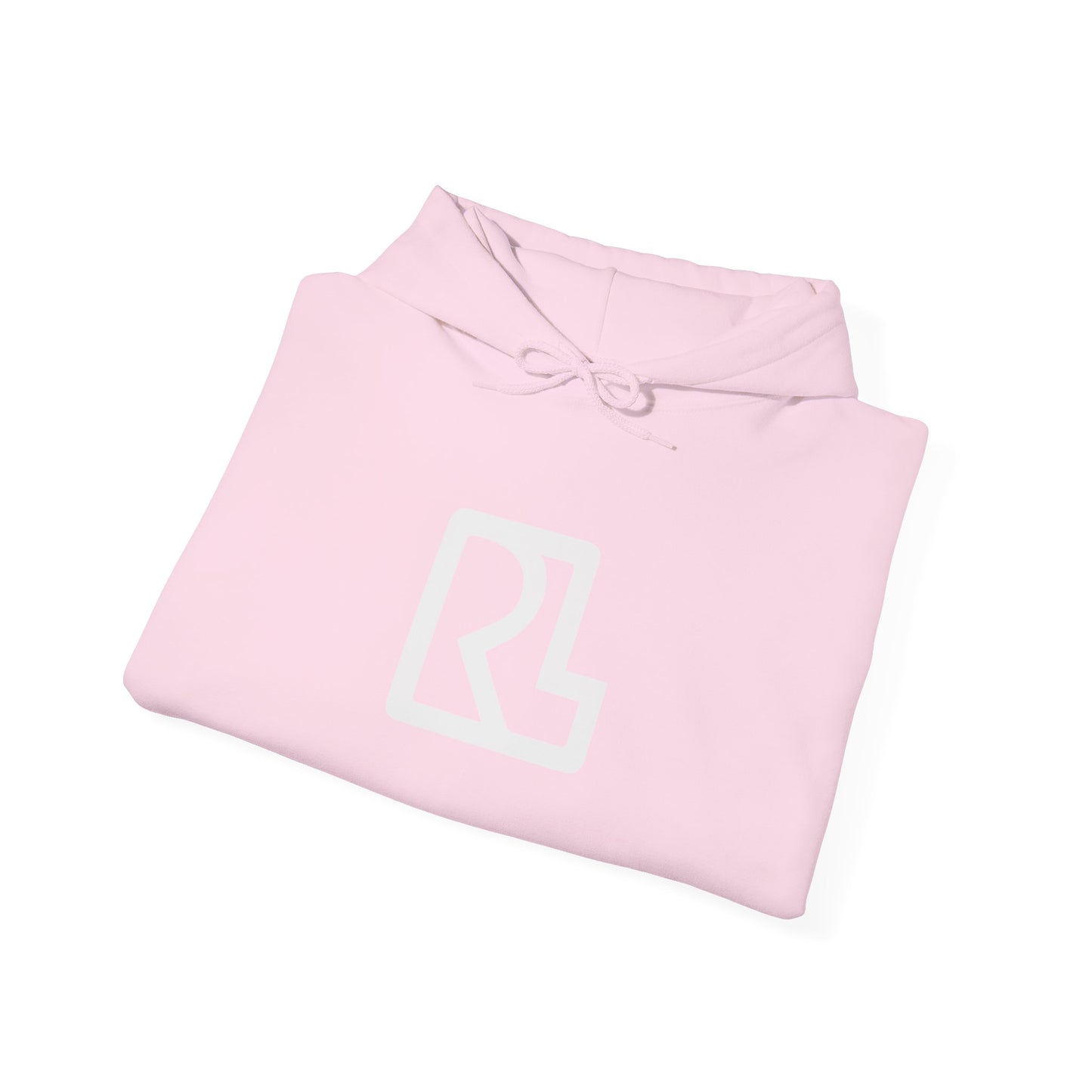 "RL" Plain Hooded Sweatshirt
