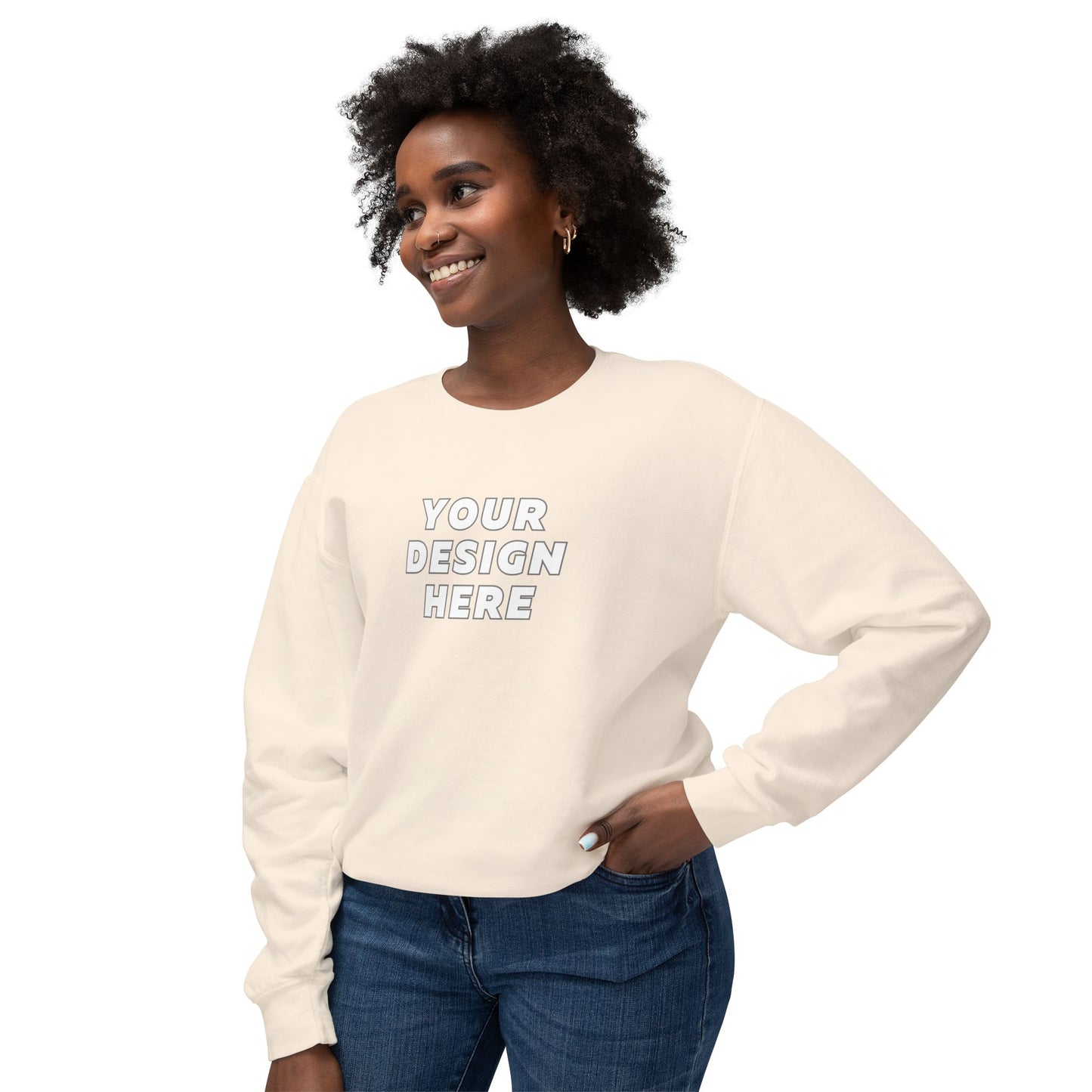 Comfort Colors 1466 | Unisex Lightweight Crewneck Sweatshirt