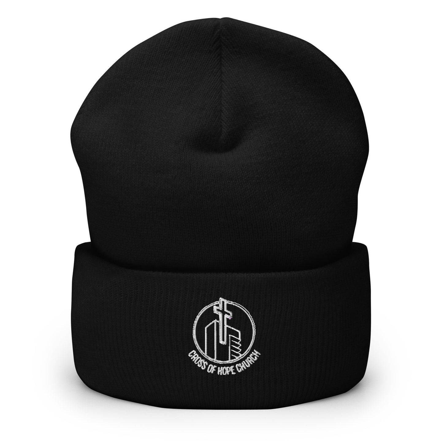 Cross of Hope Cuffed Beanie